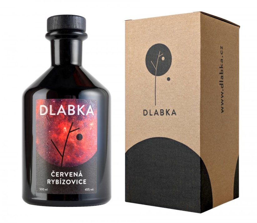ČERVENÁ RYBÍZOVICE 45% 0,5L - Balení: Bez krabičky + 0 Kč