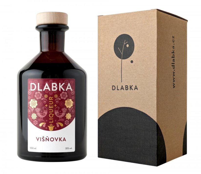 VIŠŇOVKA LIQUEUR 35% 0,5L - Balení: Bez krabičky + 0 Kč