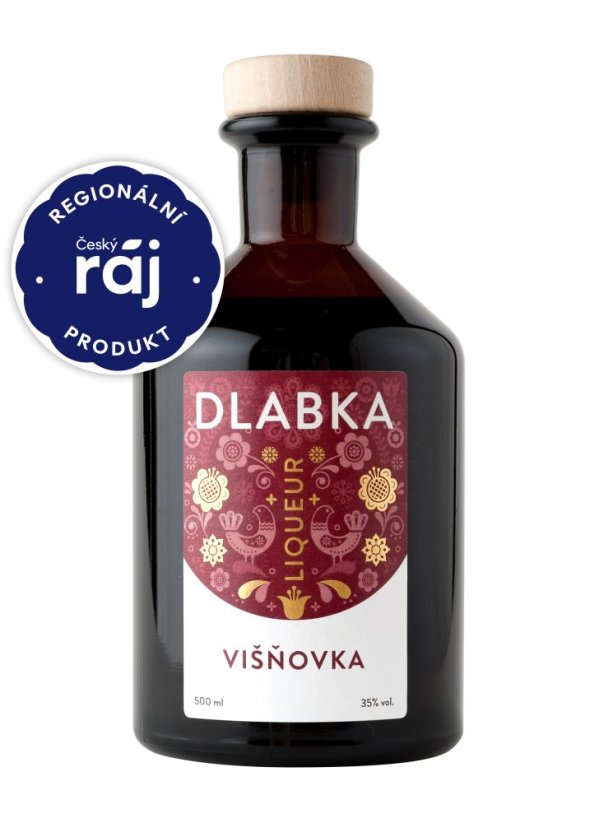 VIŠŇOVKA LIQUEUR 35% 0,5L - Balení: Bez krabičky + 0 Kč