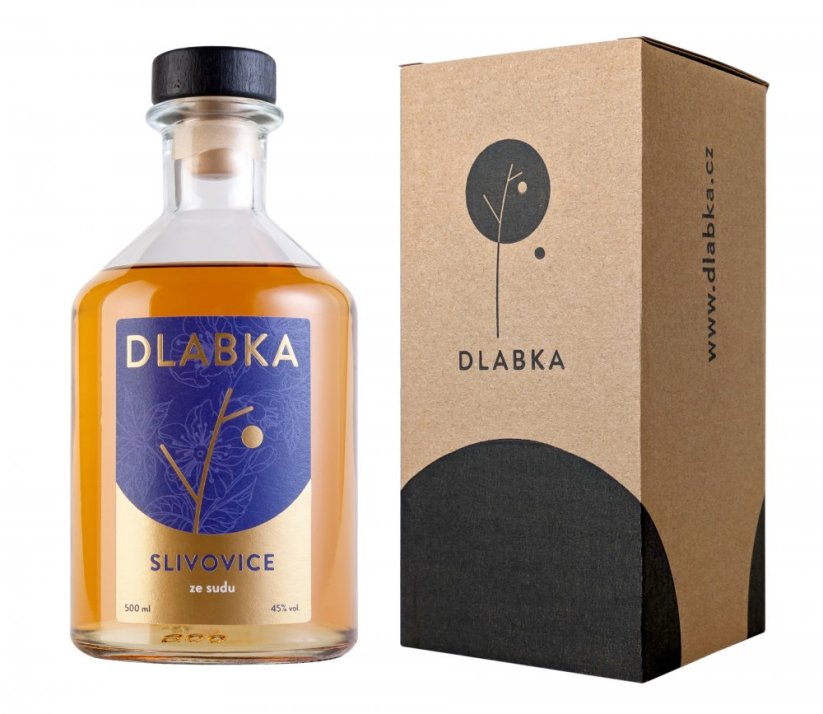 SLIVOVICE ZE SUDU 45% 0,5L - Balení: Bez krabičky + 0 Kč