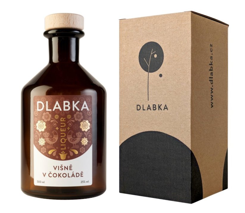 VIŠNĚ V ČOKOLÁDĚ 25% 0,5L