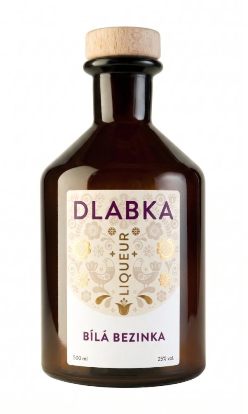 BÍLÁ BEZINKA 25% 0,5L - Balení: Bez krabičky + 0 Kč