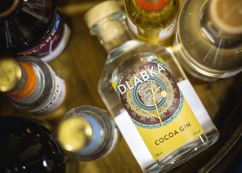 DLABKA COCOA GIN 45% 0,5L