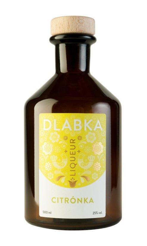 CITRONKA 25% 0,5L - Balení: S krabičkou + 20 Kč