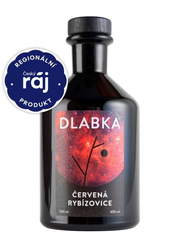 ČERVENÁ RYBÍZOVICE 45% 0,5L - Balení: Bez krabičky + 0 Kč