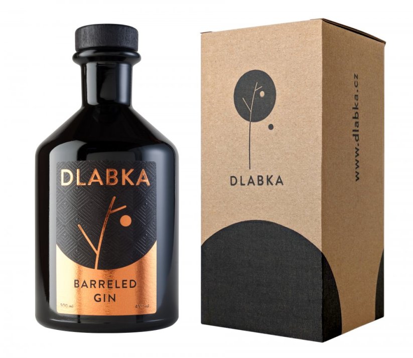 DLABKA BARRELED GIN 45% 0,5L