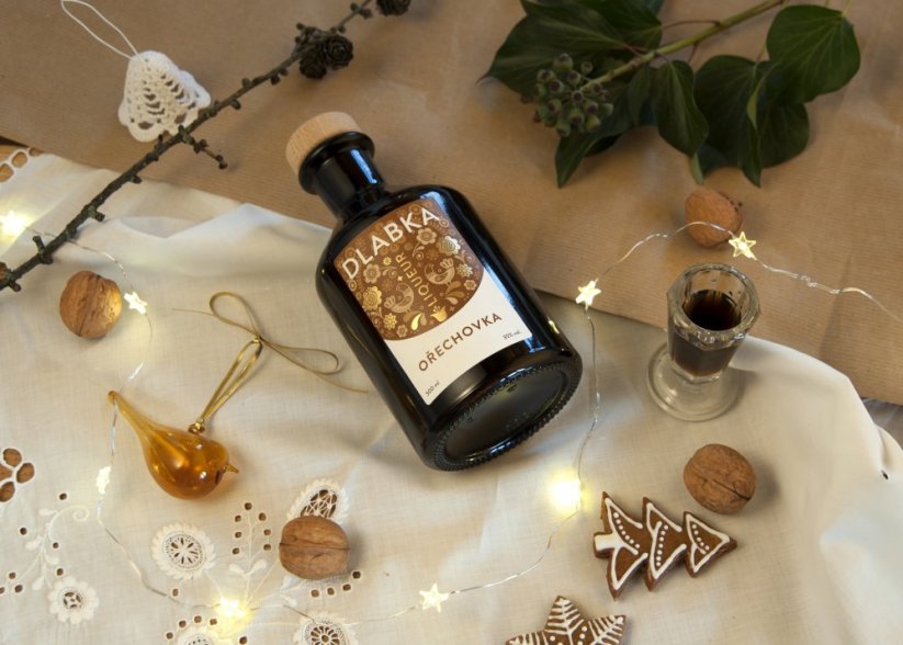 OŘECHOVKA LIQUEUR 25% 0,5L - Balení: Bez krabičky + 0 Kč