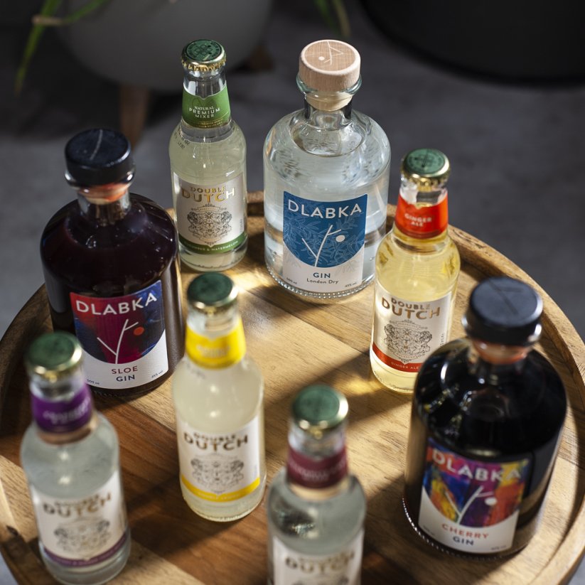 DLABKA LONDON DRY GIN 45% 0,5L - Balení: Bez krabičky + 0 Kč