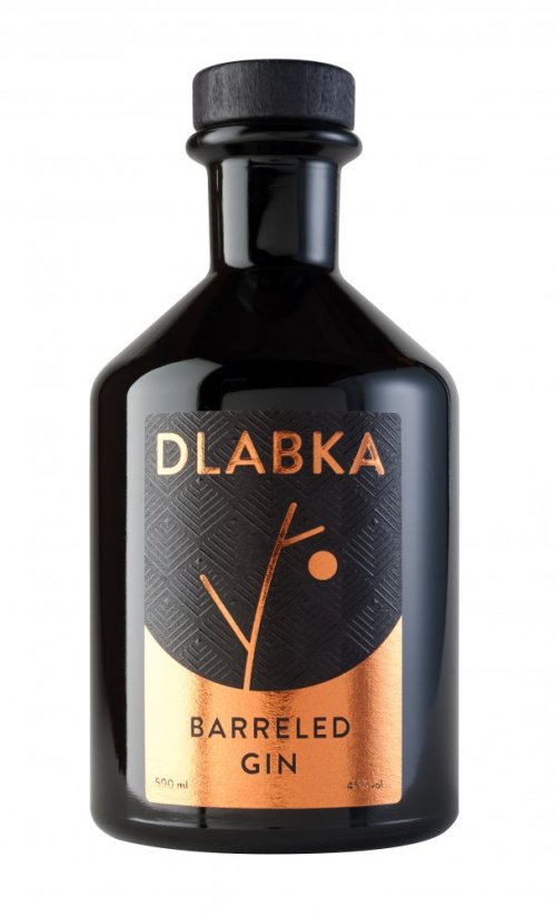 DLABKA BARRELED GIN 45% 0,5L
