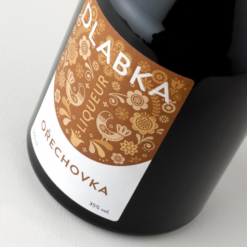 OŘECHOVKA LIQUEUR 25% 0,5L - Balení: Bez krabičky + 0 Kč