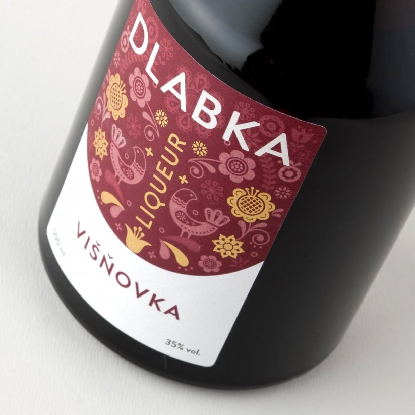 VIŠŇOVKA LIQUEUR 35% 0,5L - Balení: Bez krabičky + 0 Kč